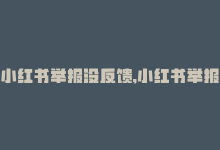 小红书举报没反馈,小红书举报反馈缺失的问题及其潜在解决策略：体验反馈及解析类文章问答风格展示（共一千余字）!-商城24小时自助下单